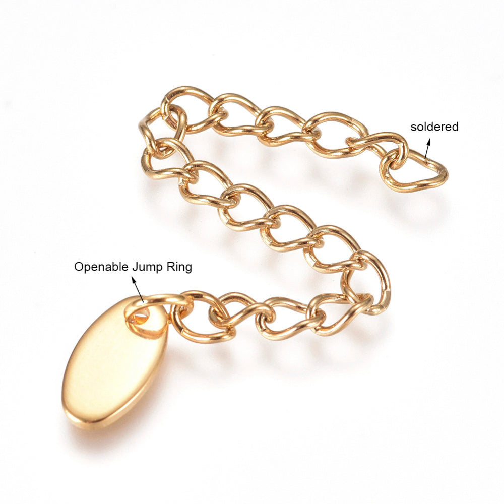 Extensión SS Oro (4pzs)