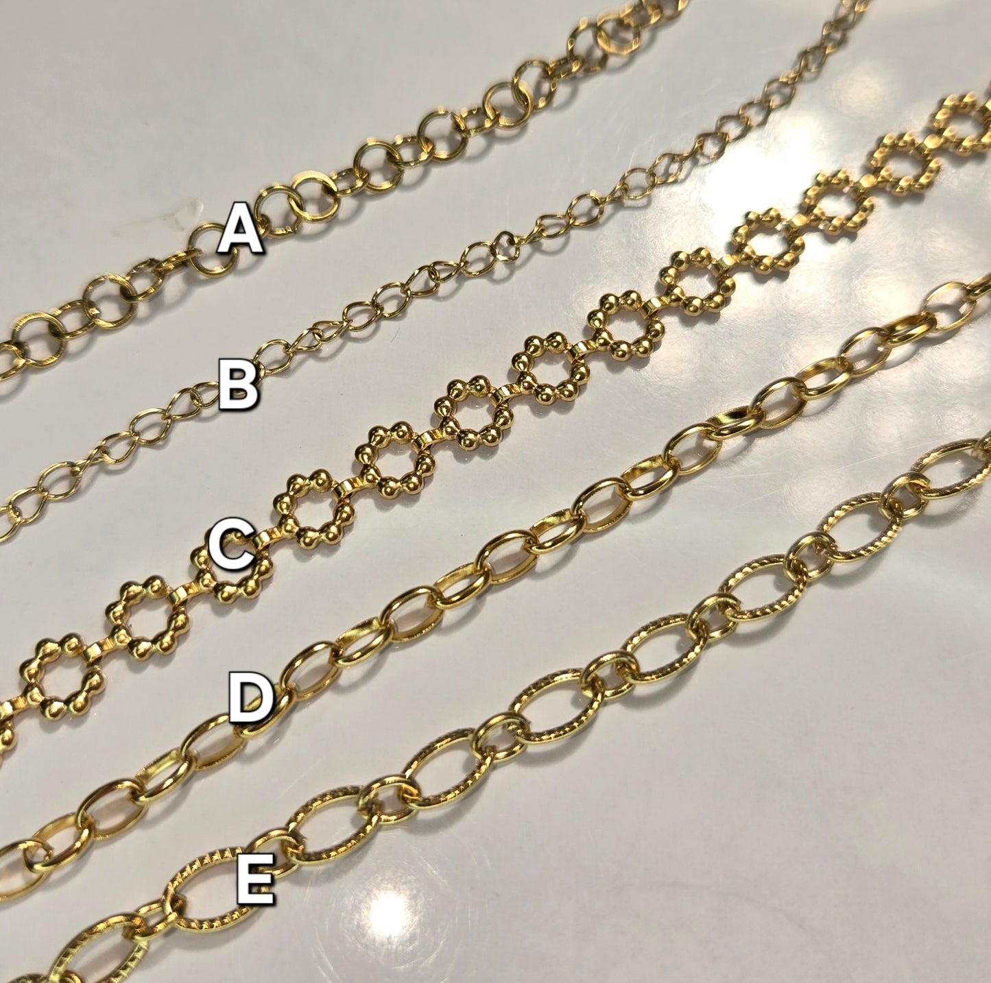 Cadenas Stainless Steel (1yd)