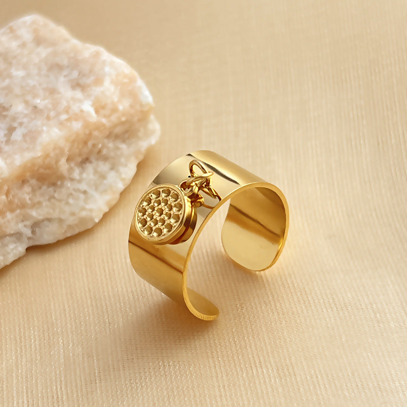 Anillo Ancho Colgante