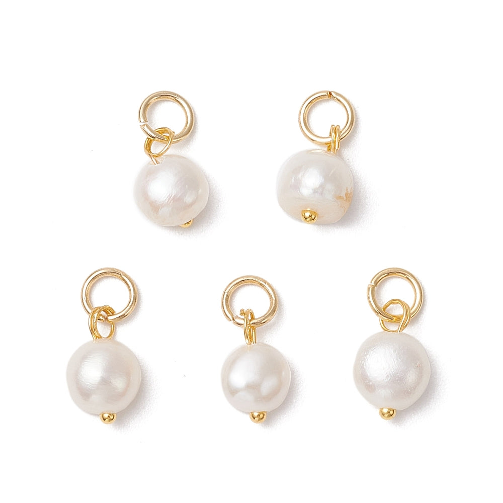 Colgante Perlas (4pzs)