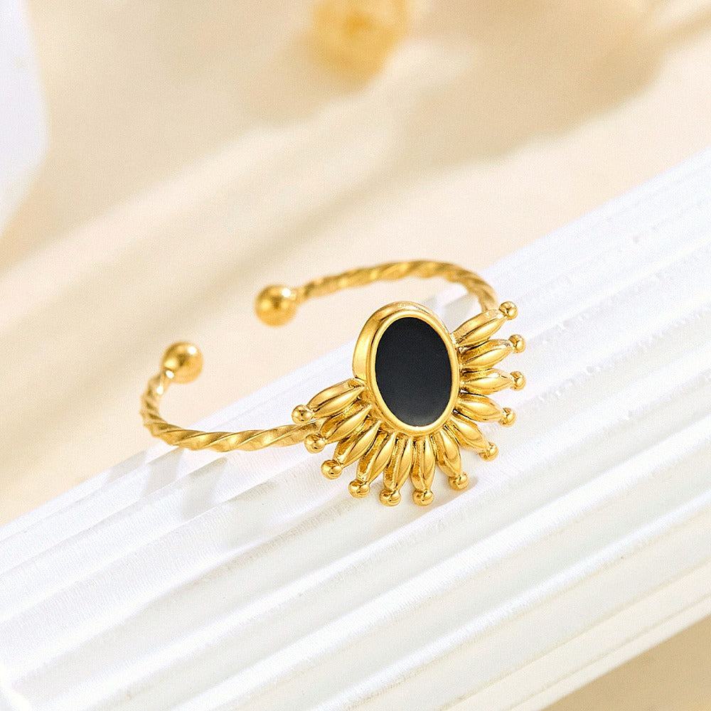 Anillo Semi Negro