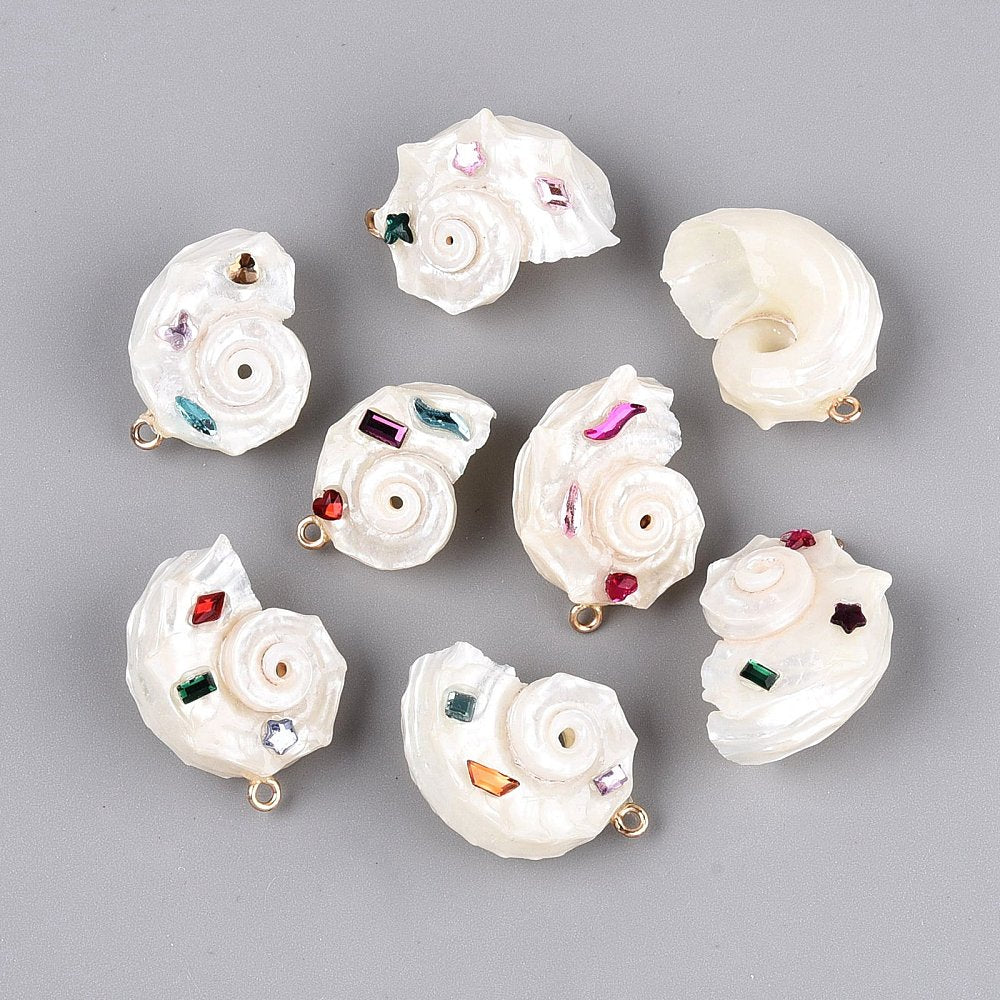 Caracol Natural Rhinestone