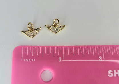 Corazón alas (2pzs)