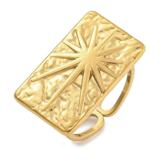 Anillo Estrella Rectangular