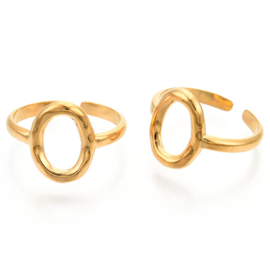 Anillo Ovalado Hueco