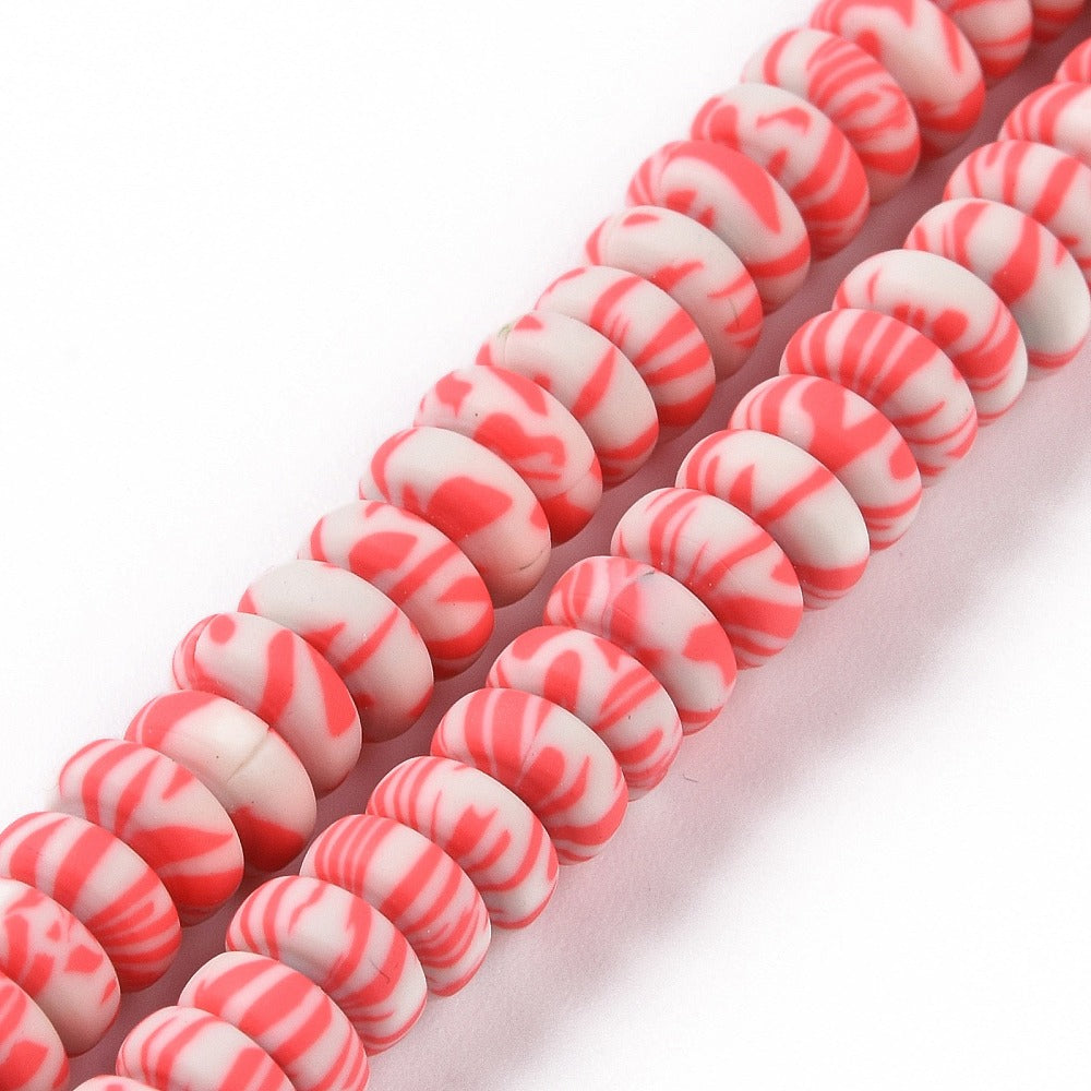 Polymer Clay Rosado Blanco