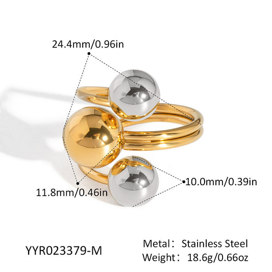 Anillo 3 Esferas