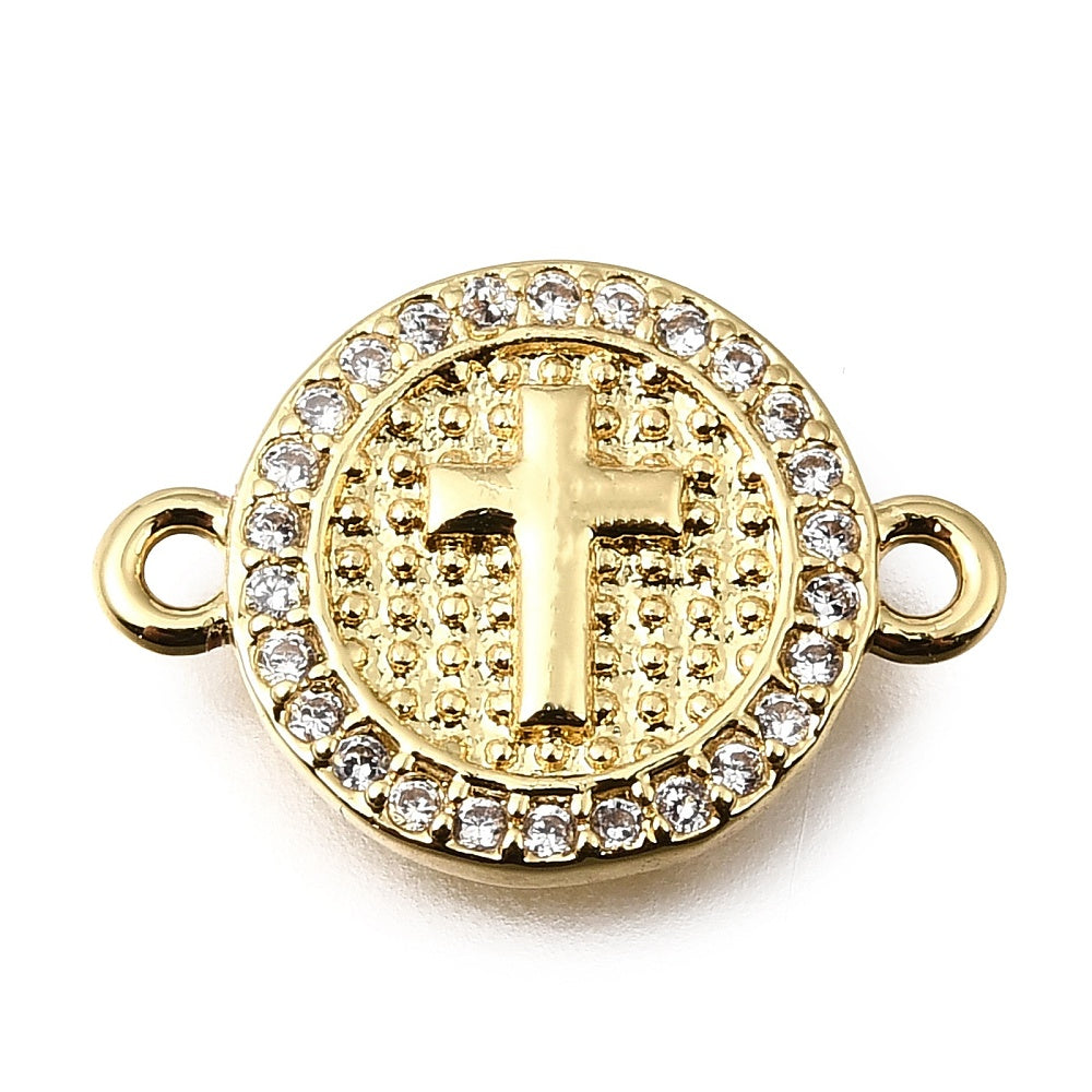 Cruz Conector Rhinestone