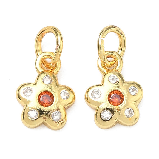 Flores Naranja (2pzs)