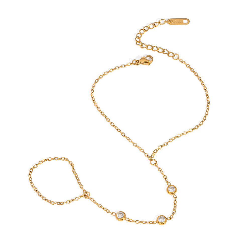 Pulsera Anillo Brillo