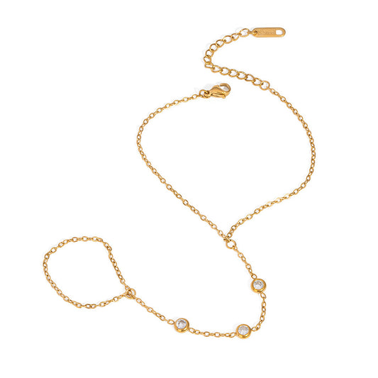 Pulsera Anillo Brillo