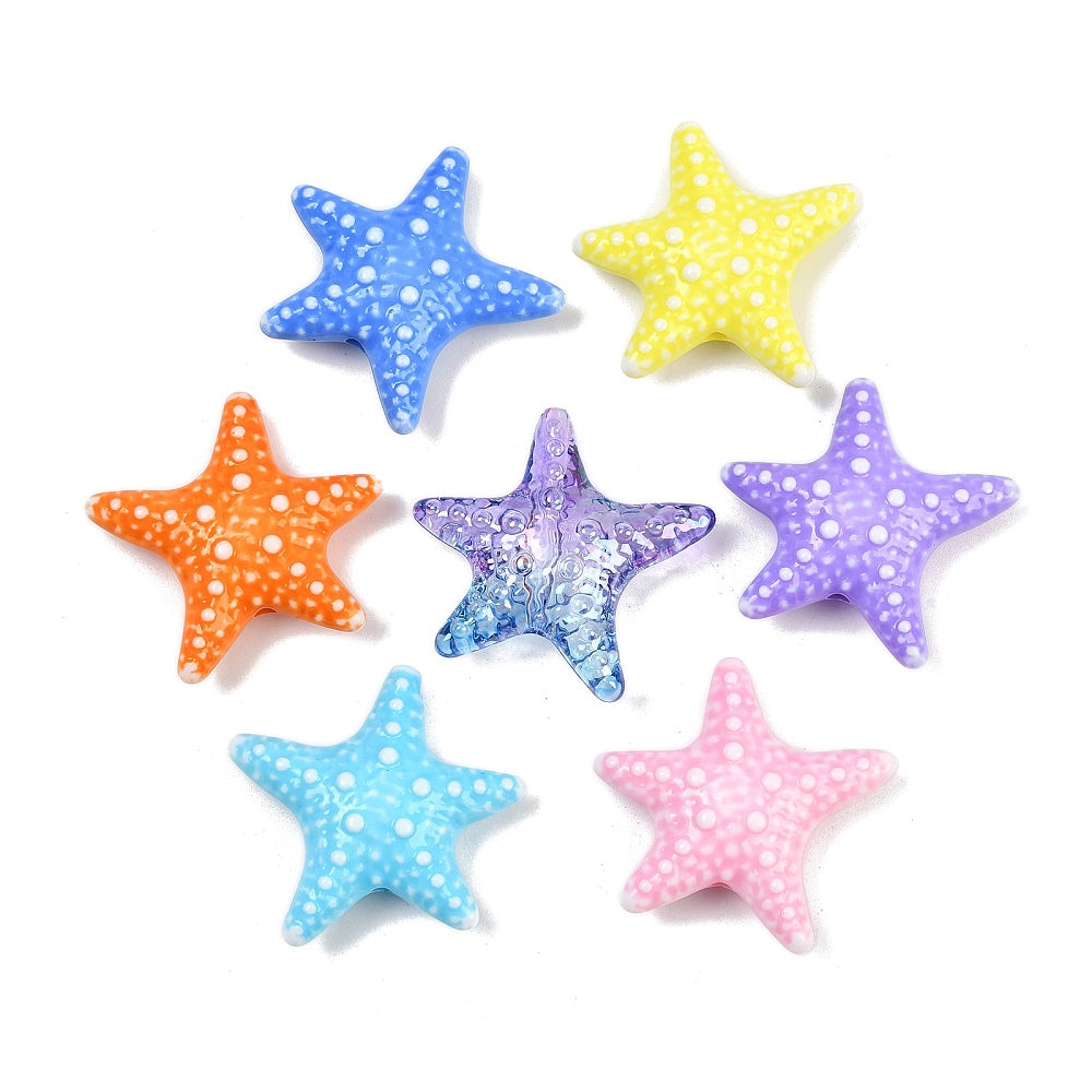 Estrella de Mar Acrilicos (4 piezas)