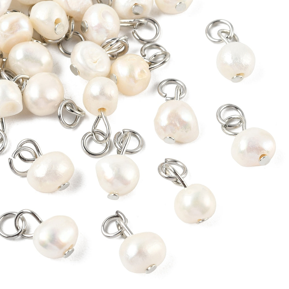 Colgante Perlas (4pzs)
