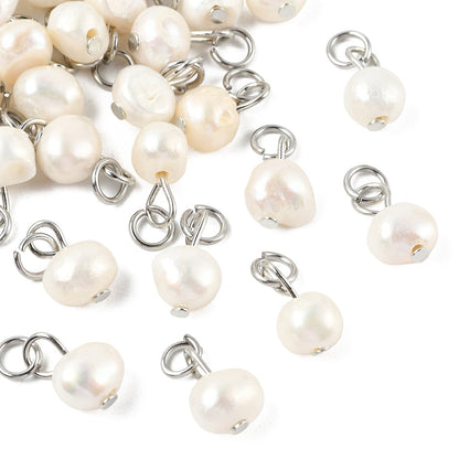 Colgante Perlas (4pzs)