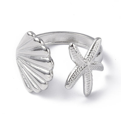 Anillo Concha y Estrella