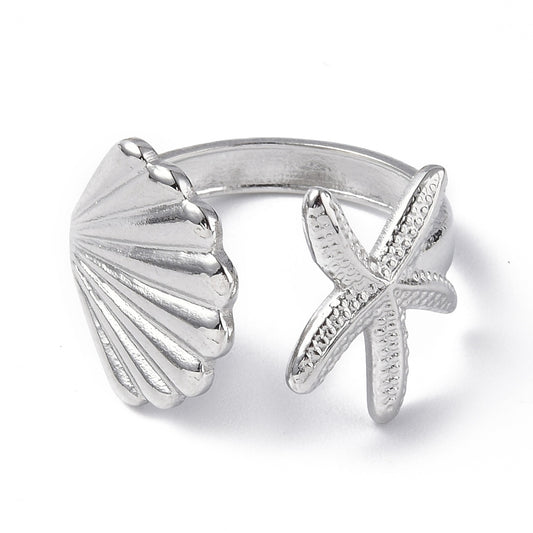 Anillo Concha y Estrella