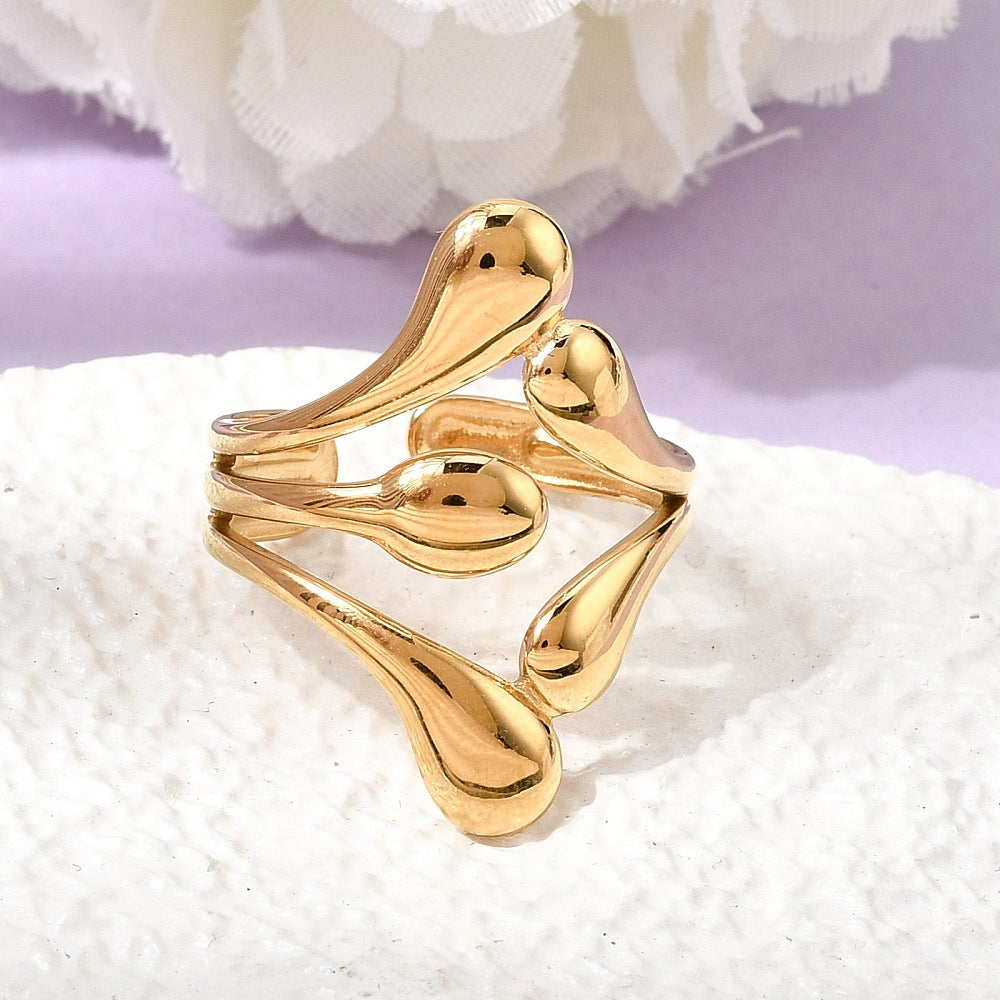 Tear Drop Anillo