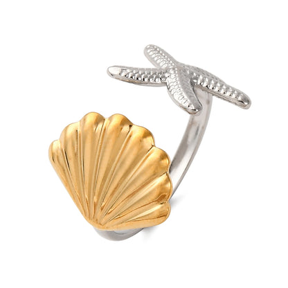 Anillo Concha y Estrella