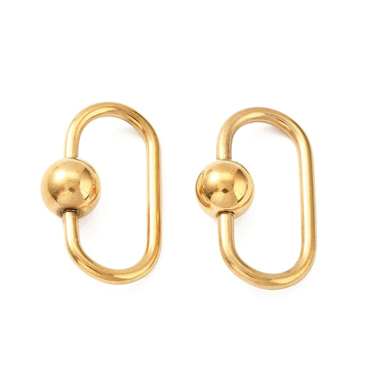 Mosquetón de bloqueo