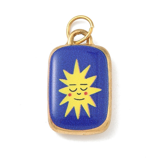 Sol Sonriente Colgante