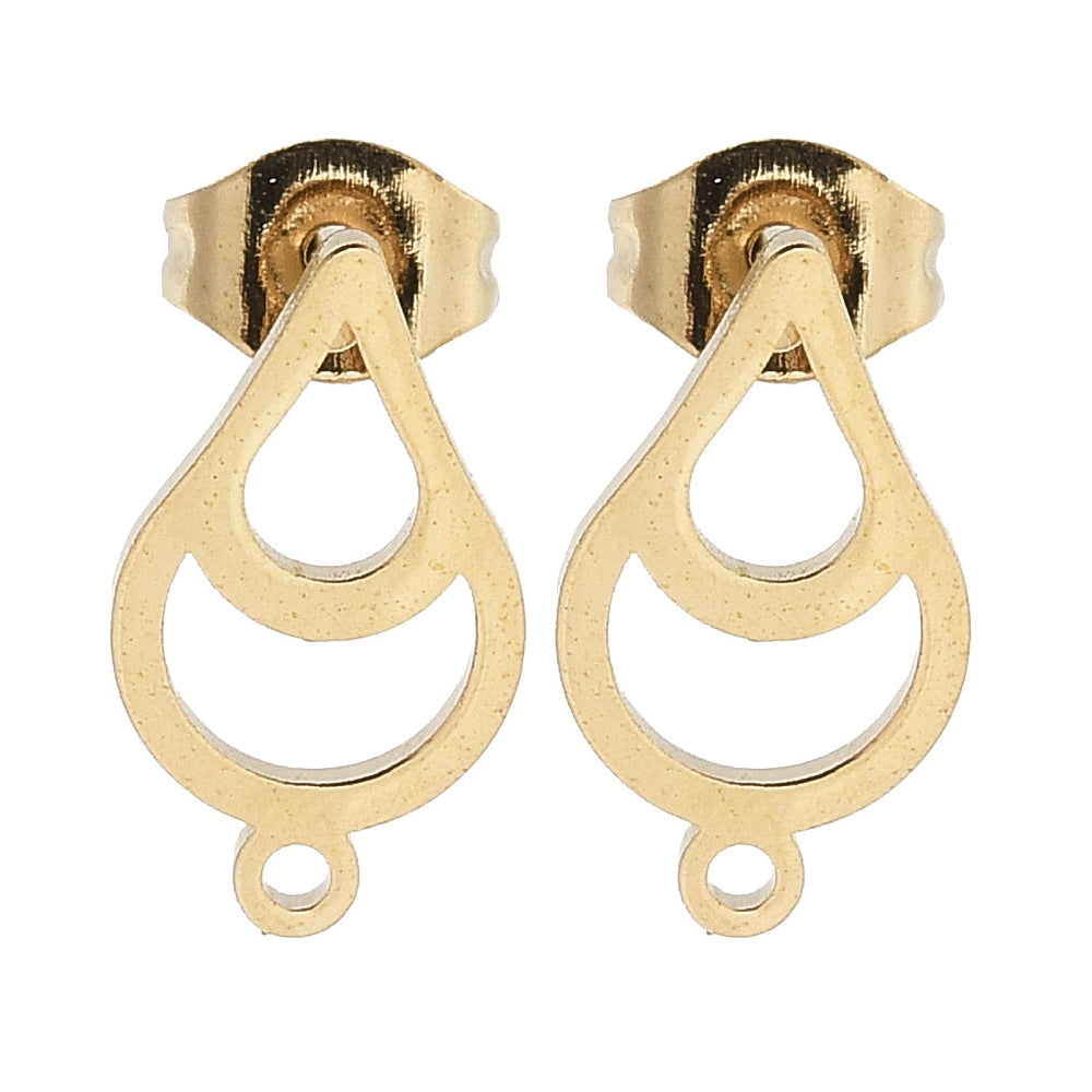 Arete Lagrima (2pares)