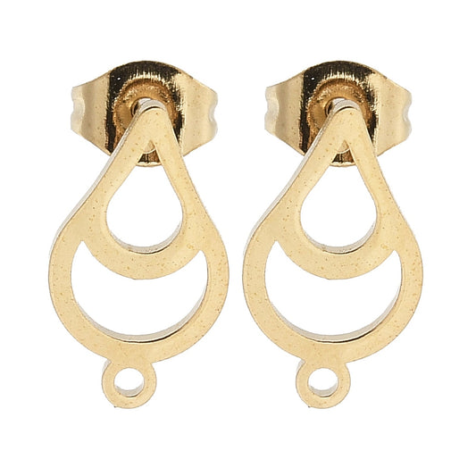 Arete Lagrima (2pares)