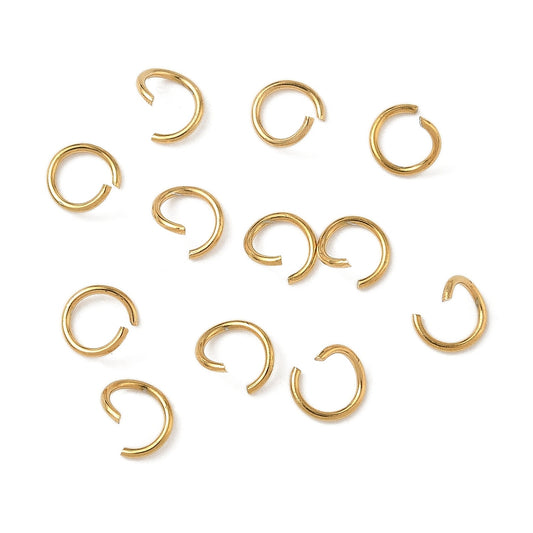 Stainless Steel Open Jump Rings (100pzs)