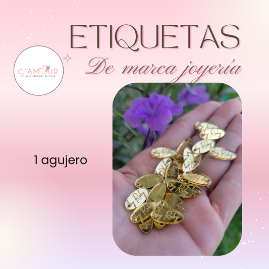 Etiquetas de Joyería