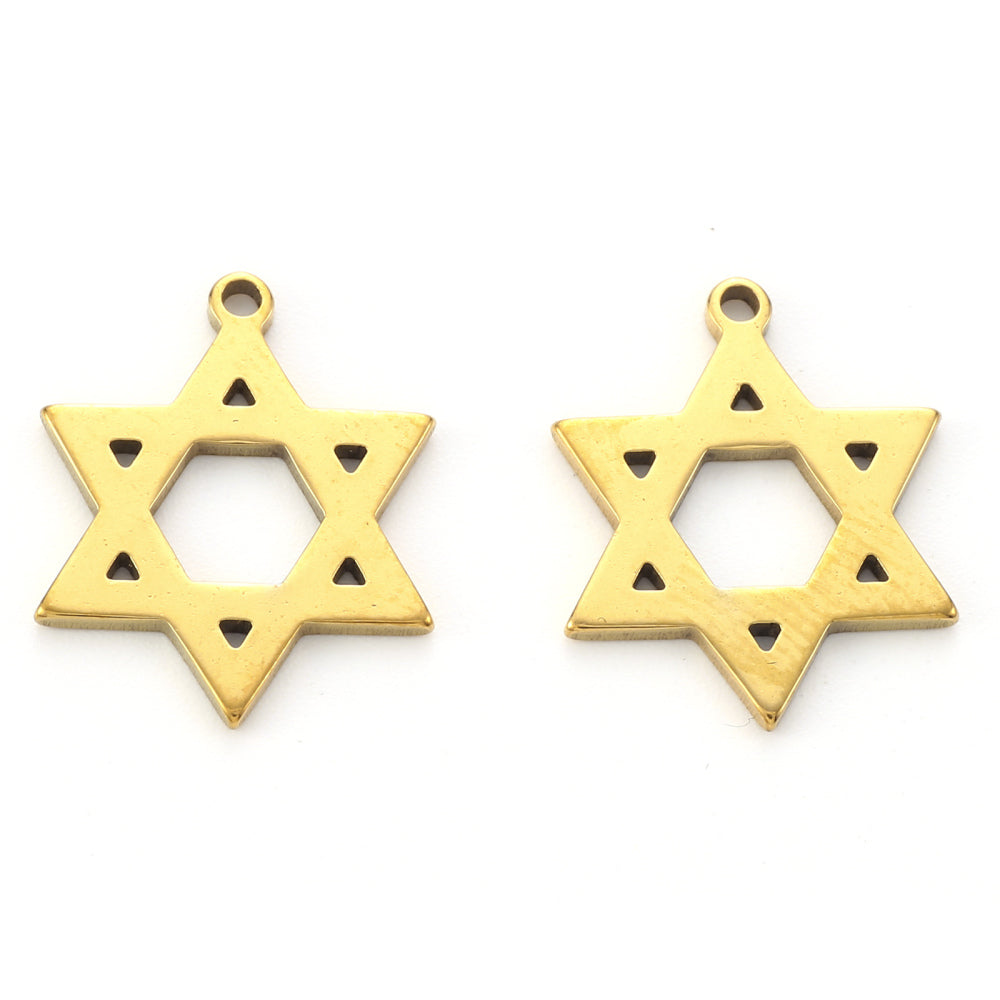 Estrella David (4piezas)