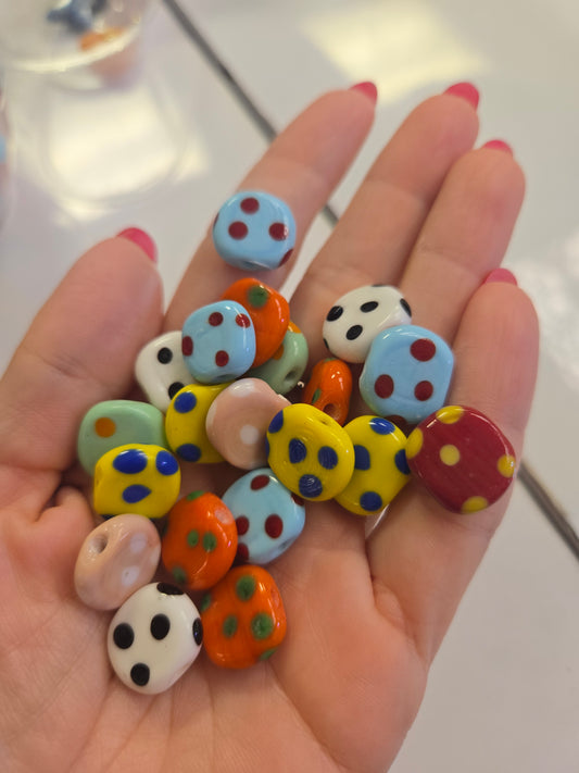 LampWork Punto Cuadrado (3pzs)