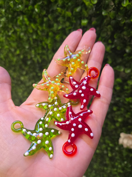 Estrellas Mar Lampwork