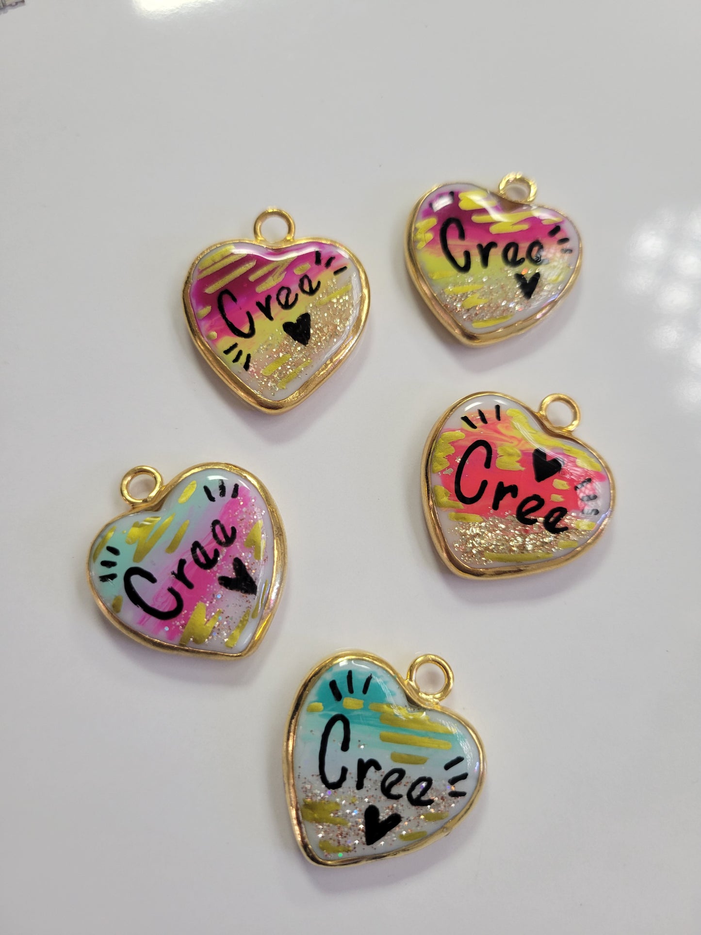 Cuarzo Pincelado Corazón