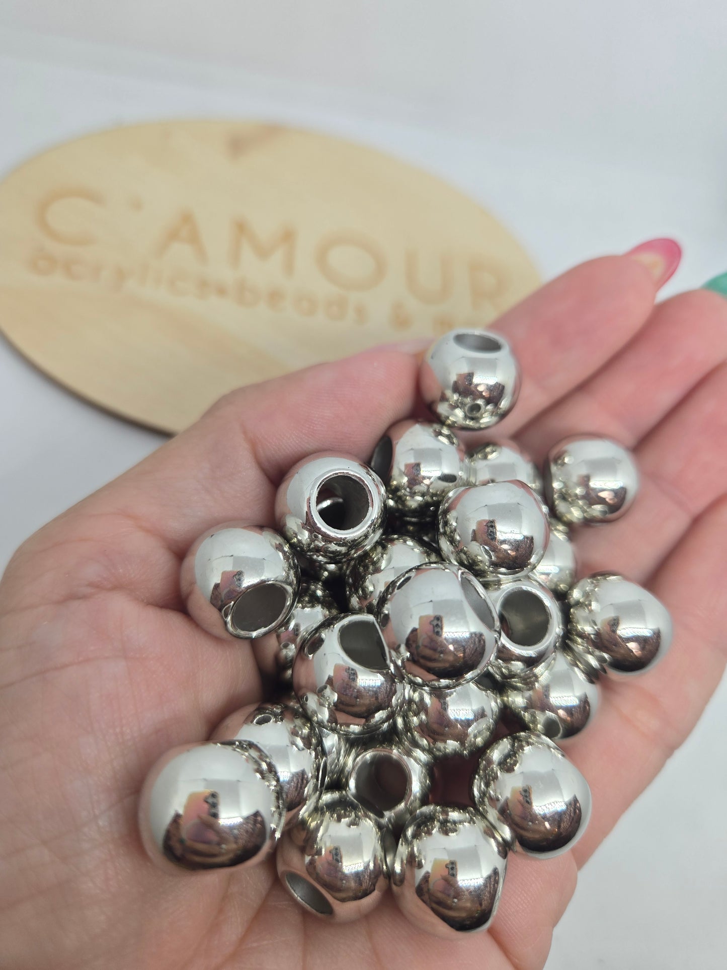 Beads Agujero Grande (15pzs)
